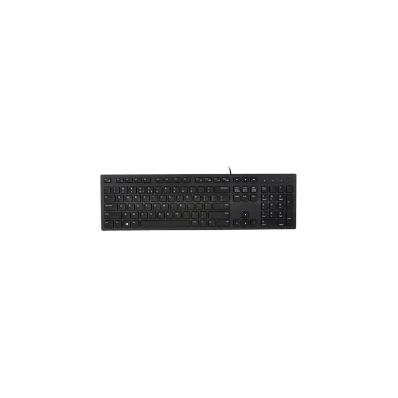 Клавіатура Dell KB216 Multimedia Black (580-AHHE)
