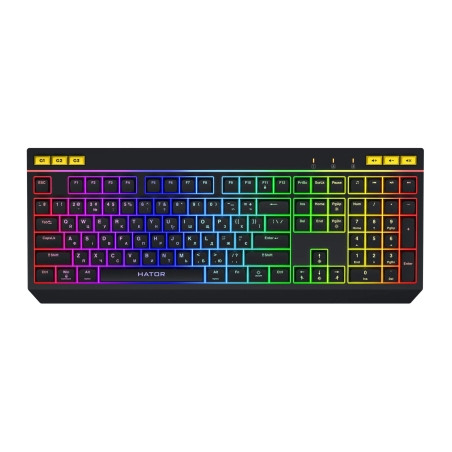 Клавіатура Hator Icefall USB Black (HTK402UA)