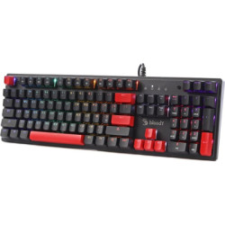Клавіатура A4Tech Bloody S525N RGB BLMS Red Switch USB Fire Black (4711421002066)