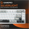 Клавіатура GamePro Genesis Silverlight MK116 USB UA Grey (MK116)
