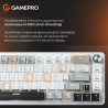 Клавіатура GamePro Genesis Silverlight MK116 USB UA Grey (MK116)