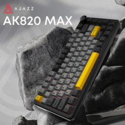Клавіатура Ajazz AK820 MAX Magnetic Switch RGB USB Black (AK820MAX-WM-BGY)