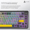 Клавіатура Ajazz AK820 MAX Magnetic Switch RGB USB Black (AK820MAX-WM-BGY)