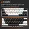 Клавіатура GamePro Genesis Infinity MK130BW Outemu Swithes USB White (MK130BW)