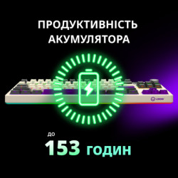 Клавіатура Lorgar KBP70TKLW Wireless TKL Mechanical Pro UA Black/Red (LRG-KBP70TKLW-BK-US)