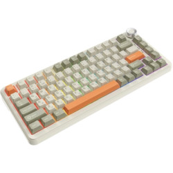 Клавіатура Ajazz AK820 MAX Flying Fish Switch RGB Wireless/Bluetooth/USB Beige (AK820MAX-FF-R)