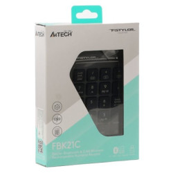 Клавіатура A4Tech FBK21C Wireless/Bluetooth Smoky Grey (4711421995108)
