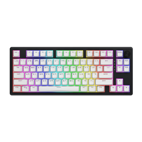 Клавіатура Hator Skyfall 80 Wireless Black/White (HTK3180UA)