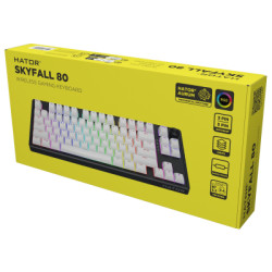 Клавіатура Hator Skyfall 80 Wireless Black/White (HTK3180UA)