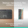 Клавіатура Logitech Slim Solar+ for Business Wireless/Bluetooth Graphite (920-013779)