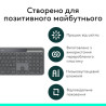 Клавіатура Logitech Slim Solar+ for Business Wireless/Bluetooth Graphite (920-013779)