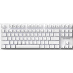 Клавіатура GamePro Genesis Joker MK124W Outemu Red Switch USB UA White (MK124W)