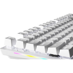 Клавіатура GamePro Genesis Joker MK124W Outemu Red Switch USB UA White (MK124W)