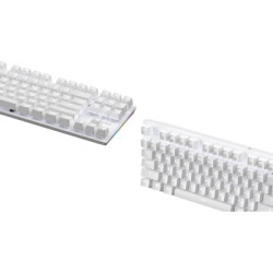 Клавіатура GamePro Genesis Joker MK124W Outemu Red Switch USB UA White (MK124W)