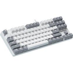Клавіатура GamePro Genesis Metallic MK110W Outemu Red Switch USB UA White (MK110W)