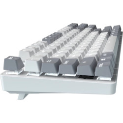 Клавіатура GamePro Genesis Metallic MK110W Outemu Red Switch USB UA White (MK110W)