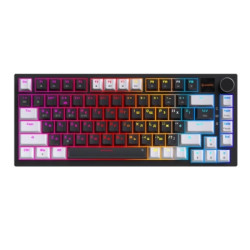 Клавіатура GamePro Asgard Valhalla Pro MK160B-D-Pro Rainy Switch Wireless/Bluetooth/USB UA Black (MK160B-D-Pro)