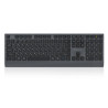 Клавіатура REAL-EL RK-715W Wireless/Bluetooth Black/Gray (EL123100051)