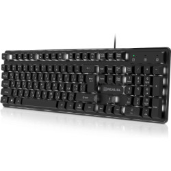 Клавіатура REAL-EL RK-7015 USB Black (EL123100049)