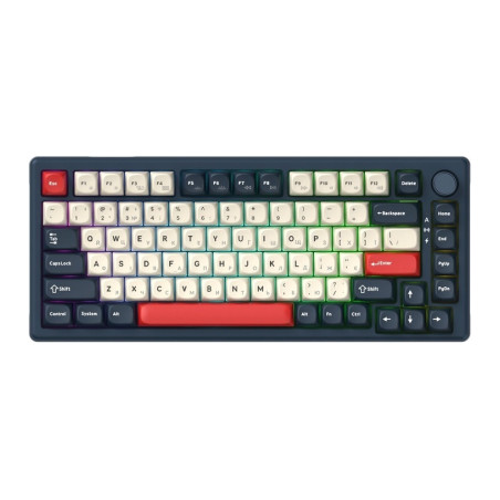 Клавіатура GamePro Asgard Yord Wireless/Bluetooth/USB UA Blue (MK266BL)