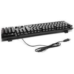 Клавіатура Hölmer K-01GS RGB Backlight USB UA Black (K-01GS)