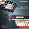 Клавіатура GamePro Asgard Drakkar Keychron Super Red Switch Wireless/Bluetooth/USB UA Blue (MK305BL)