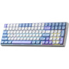 Клавіатура Aula S100pro RGB KRGD Red Switch Wireless/Bluetooth/Type-C UA White/Blue (6948391205762)