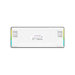 Клавіатура Hator Hellyberry HK60 Mechanical Linear RGB USB UA White/Violet (HK60)