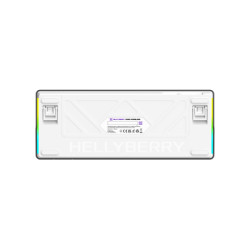 Клавіатура Hator Hellyberry HK60 Mechanical Linear RGB Wireless/Bluetooth/USB UA White/Violet (HK60_wireless)