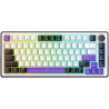 Клавіатура Hator Hellyberry HK75 Mechanical Linear RGB USB UA White/Violet (HK75)