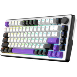 Клавіатура Hator Hellyberry HK75 Mechanical Linear RGB USB UA White/Violet (HK75)