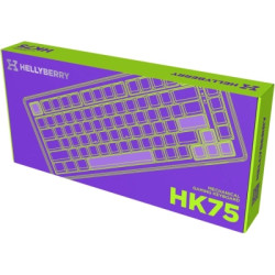 Клавіатура Hator Hellyberry HK75 Mechanical Linear RGB USB UA White/Violet (HK75)