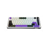 Клавіатура Hator Hellyberry HK75 Mechanical Linear RGB Wireless/Bluetooth/USB UA White/Violet (HK75_wireless)