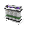 Клавіатура Hator Hellyberry HK75 Mechanical Linear RGB Wireless/Bluetooth/USB UA White/Violet (HK75_wireless)