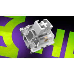 Клавіатура Hator Hellyberry HK75 Mechanical Linear RGB Wireless/Bluetooth/USB UA White/Violet (HK75_wireless)
