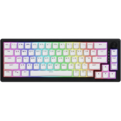 Клавіатура Hator Skyfall 65 MAG ULTRA 8K Aurum Ice RGB USB UA Black/White (HTK1860UA)