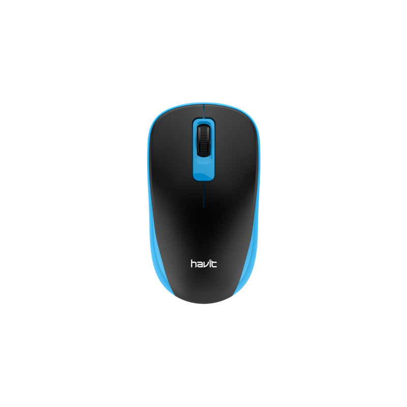 Мишка Havit HV-MS626GT Wireless Black-Blue (6939119005757)