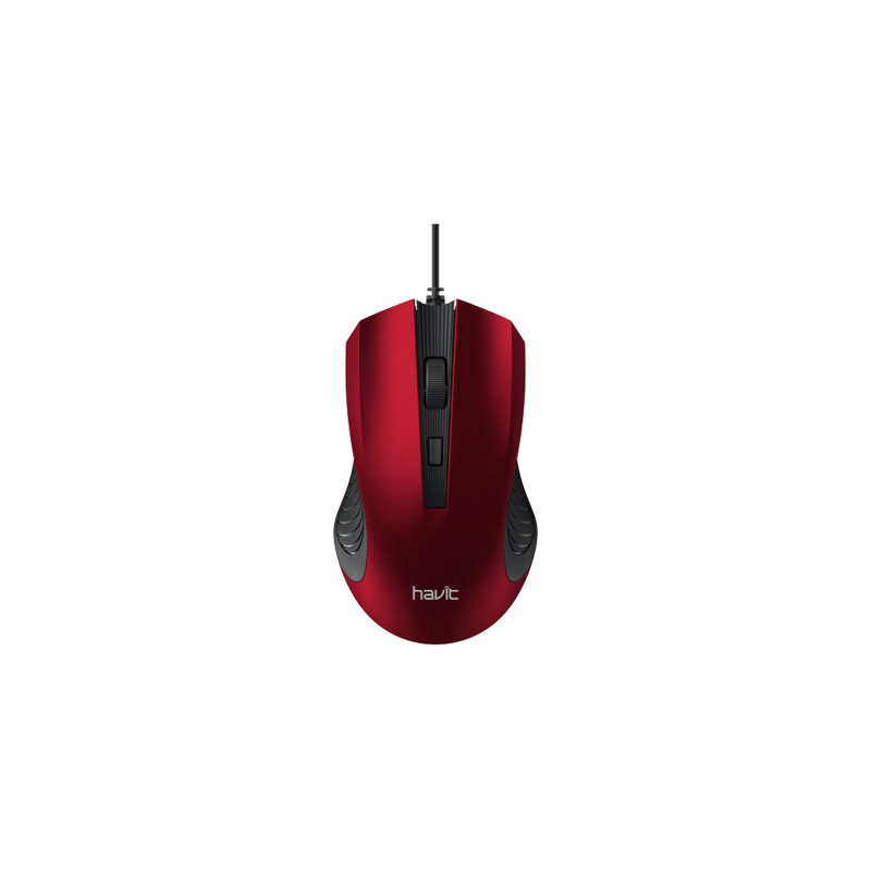 Мишка Havit HV-MS752 USB Red (6950676286441)