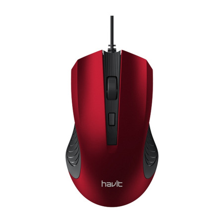 Мишка Havit HV-MS752 USB Red (6950676286441)