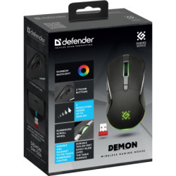 Мишка Defender Demon GM534 Wireless Black (52534)
