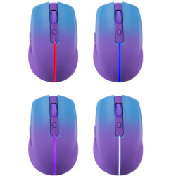 Мишка Defender Mystery MM301 LED Wireless/Bluetooth Violet (52301)
