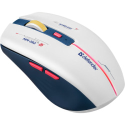 Мишка Defender Dila MM-282 Wireless White/Blue (52282)