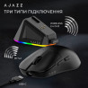 Мишка Ajazz AJ159P MC Wireless/Bluetooth/USB Charging Dock Black (AJ159P-MC-B)
