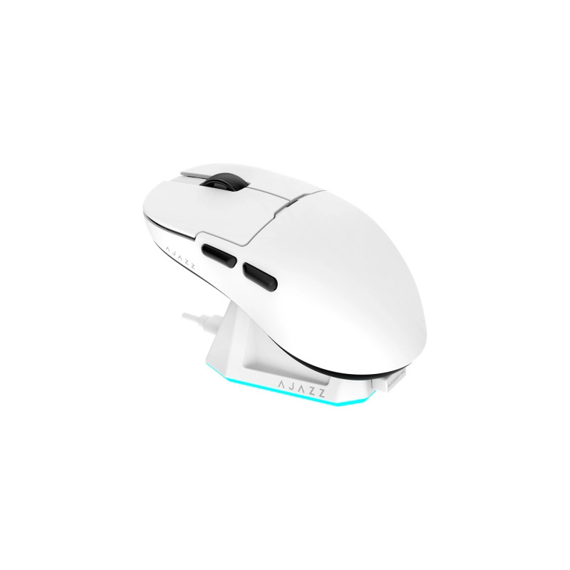Мишка Ajazz AJ159P MC Wireless/Bluetooth/USB Charging Dock White (AJ159P-MC-W)