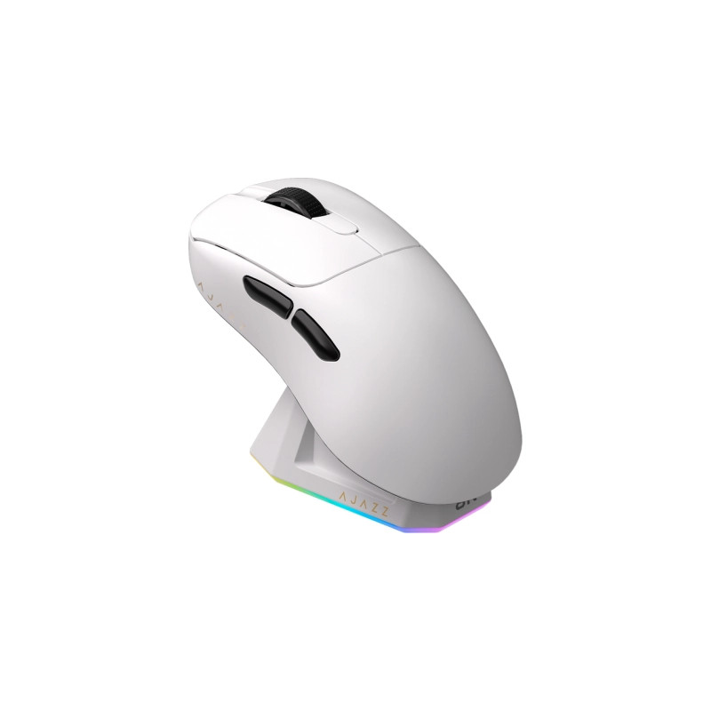 Мишка Ajazz AJ179PRO Wireless/Bluetooth/USB Charging Dock White (AJ179-PRO-W)
