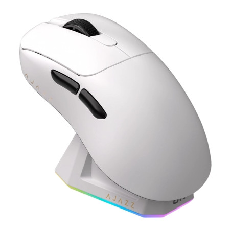Мишка Ajazz AJ179PRO Wireless/Bluetooth/USB Charging Dock White (AJ179-PRO-W)