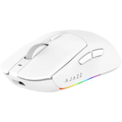 Мишка Ajazz AJ139 V2 MC Wireless/Bluetooth/USB White (AJ139-V2-MC-W)