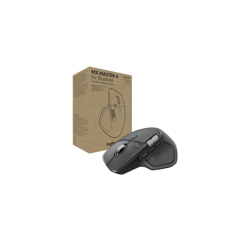 Мишка Logitech MX Master 4 for Business Wireless/Bluetooth Graphite (910-007617)