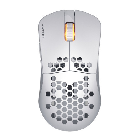 Мишка Hator Stellar Wireless/Bluetooth/USB White (HTM651)