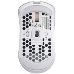 Мишка Hator Stellar Wireless/Bluetooth/USB White (HTM651)